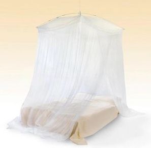 Deconet - Klamboe - Wit - XL XX - Topframe 150cm - 1250cm Omtrek