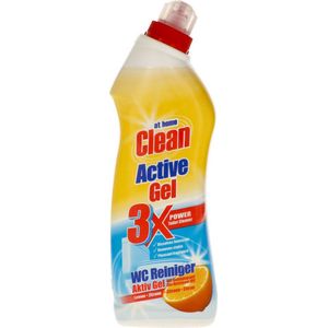 At Home Clean active gel toiletreiniger lemon (750 ml)