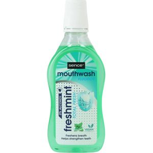 12x Sence Fresh Mondwater Freshmint 500 ml