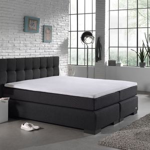 Dreamhouse Molton Topper Hoeslaken - Hoeslakenbadstof - 160x200/220 - Wit