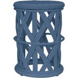 Kidsdepot krukje Clu-Clu rotan webbing Blue