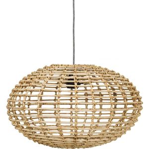 Kidsdepot Pumpkin Hanglamp - Rotan - Natural - E27 - Ø 45cm
