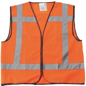 Verkeersvest fluor oranje rws xl