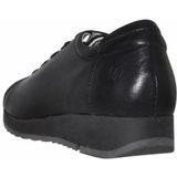 JJ Footwear - Hancock - Sneaker - Zwart - Leer - Uitneembaar Voetbed