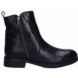 JJ Footwear - Nebraska - Enkellaars - Zwart - Leer