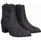 JJ Footwear - Montpelier - Enkellaars - Grijs - Leer