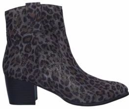 JJ Footwear - Montpelier - Enkellaars - Grijs - Leer