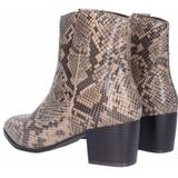 JJ Footwear - Epirus - Enkellaars - Taupe - Leer