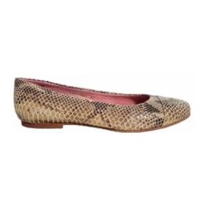 Ballerina JJ Footwear Dubrovnik Beige Voetbreedte G-Schoenmaat 40