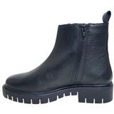 Custom Made - Calau - Enkellaars - Zwart - Leer - Uitneembaar Voetbed