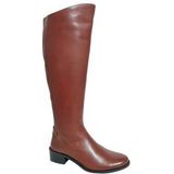 JJ - Botta - Dameslaars - Cognac - Hoog - Wijdte 30 cm