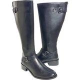 Custom Made - Patra - Dameslaars - Zwart - Leer