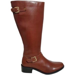 Custom Made - Patra - Dameslaars - Cognac - Leer