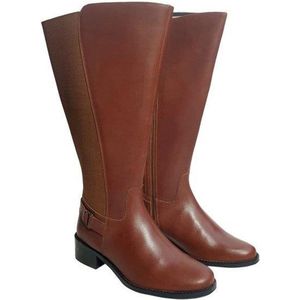 Custom Made - Erfurt - Dameslaars - Bruin - Kuitmaat 50 cm - Schoenmaat 38