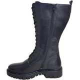 Custom Made - Dorfen - Knielaarzen - Zwart - Leer