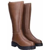 Dameslaars JJ Footwear Battle Cognac Kuitmaat XL-Schoenmaat 36