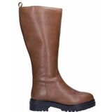 Dameslaars JJ Footwear Battle Cognac Kuitmaat XL-Schoenmaat 36