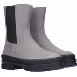 JJ Footwear - Rockdale - Enkellaars - Grijs - Nubuck Leer - Verwisselbaar Voetbed