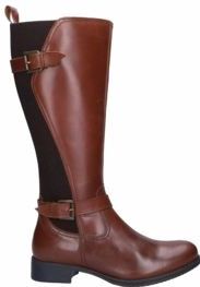 Dameslaars JJ Footwear Redbourn Cognac Kuitmaat XL-Schoenmaat 36
