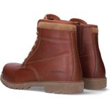 FootFellas - Liam - Veiligheidsschoen - Rood Bruin - Volnerf Rundleder