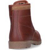 FootFellas - Liam - Veiligheidsschoen - Rood Bruin - Volnerf Rundleder