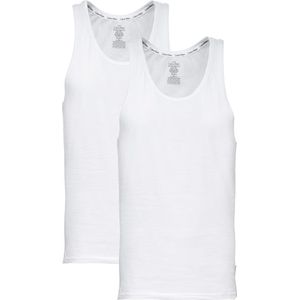 Calvin Klein - Tanktop - Zwart - Katoen/Elastaan