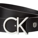 Calvin Klein CK Logo Riem Leer black 85 cm