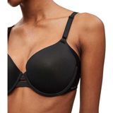 Calvin Klein - Invisibles - T-shirt bh - Zwart - Voorgevormde Cups
