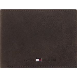 Tommy Hilfiger Johnson portemonnee leer 12,5 cm brown
