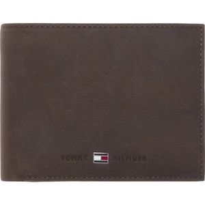 Tommy Hilfiger Johnson portemonnee leer 12,5 cm brown
