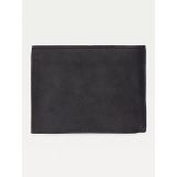 Tommy Hilfiger JOHNSON CC FLAP AND COIN POCKET portemonnee, zwart (BLACK 002), 13x10x2 cm