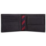 Große Herren Geldbörse Tommy Hilfiger Johnson Cc Flap And Coin Pocket AM0AM00660/82566 Schwarz