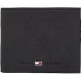 Tommy Hilfiger JOHNSON MINI CC WALLET portemonnee, zwart (BLACK 002), 11 x 7 x 3 cm
