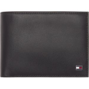 Tommy Hilfiger Heren Eton CC Flap and Coin Pocket Portemonnees, Zwart 002, 13x10x2 cm