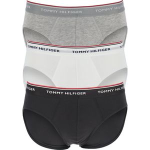 Tommy Hilfiger - 3-Pack Heren Slips - Hip Brief - Wit - Katoen