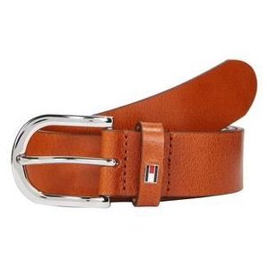 Tommy Hilfiger DANNY BELT Riem voor Dames, Bruin (Cognac 606), 70 cm