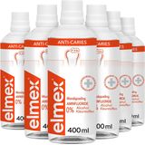 6x Elmex Anti-Cariës Tandspoeling 400 ml