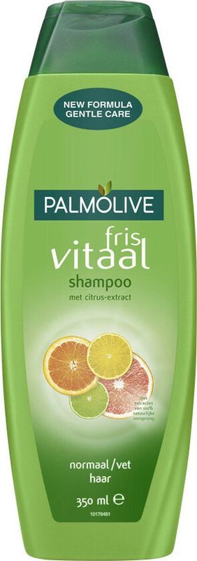 Palmolive - Shampoo - Fris Vitaal - Citrus-Extract - 100% Natuurlijke Oorsprong