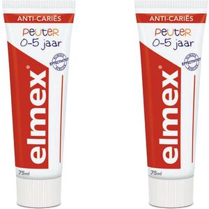 Elmex Tandpasta Peuter / Kind -  0-6 jaar - Duo Promo