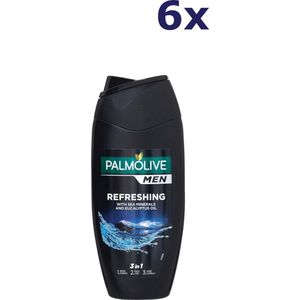 6x Palmolive Douchegel 250 ml Men Refreshing