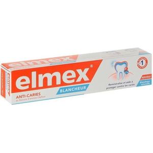 Elmex A/Caries Witte Tanden Tandpasta Tube 75 ml