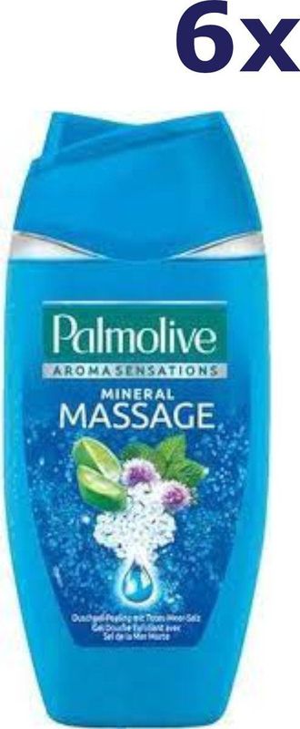 Palmolive Douchegel Aroma Sensations Mineral Massage 6 x 250 ml