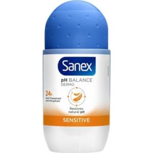 Sanex Dermo Sensitive Lactoserum 24H Anti-Transpirant Roller 50 ml