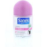 Sanex - Dermo Invisible - Deodorant - 6x50ml - Alcoholvrij