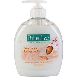 Handzeep Palmolive Amandel met pomp 300ml [6x]