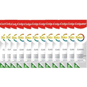 Colgate Total Tandpasta - 12 x 75 ml - Voordeelverpakking