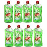 AJAX Allesreiniger Lentebloem - 1000 ml - 8 stuks