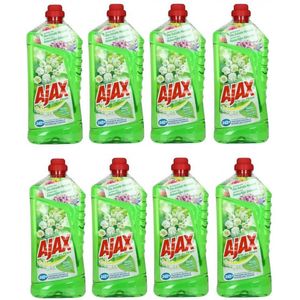 AJAX Allesreiniger Lentebloem - 1000 ml - 8 stuks
