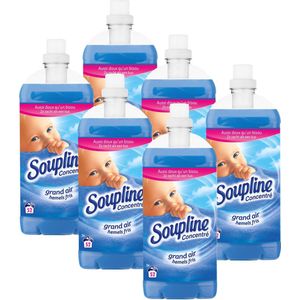 Soupline - Hemels Fris - Geconcentreerde Wasverzachter - Voordeelverpakking - 6 x 52 wasbeurten