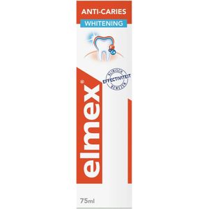 12x Elmex Anti-Cariës Tandpasta Whitening 75 ml - Voordeelverpakking